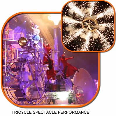 Tricycle Spectacle Performance