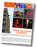 vertical dance brochure
